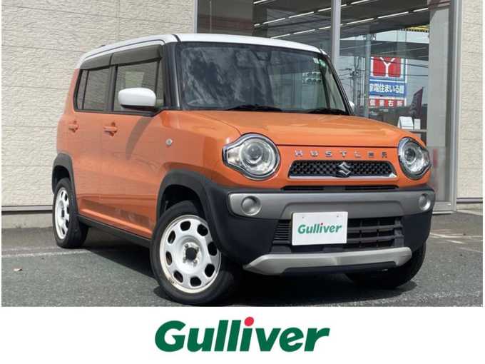 新着情報“ハスラーGセットオプション装着車”2015年式パッションオレンジマイカ/スペリアホワイト入荷しました！