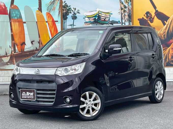 新着情報“ワゴンＲスティングレーX（レーダーブレーキサポート装着車）”2013年式ミステリアスバイオレットパール入荷しました！