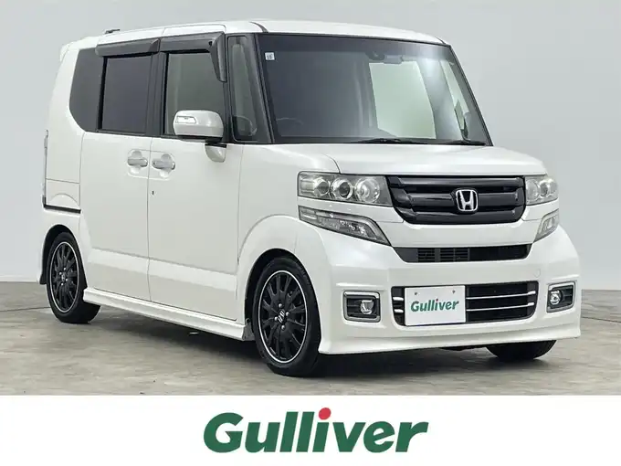 新着情報“Ｎ－ＢＯＸカスタムG特別仕様車ターボSSブラックスタイルパッケージ”2017年式プレミアムホワイトパールⅡ入荷しました！