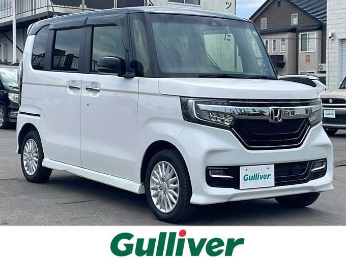 新着情報“Ｎ－ＢＯＸカスタムG・Lホンダセンシング”2018年式プラチナホワイトパール入荷しました！
