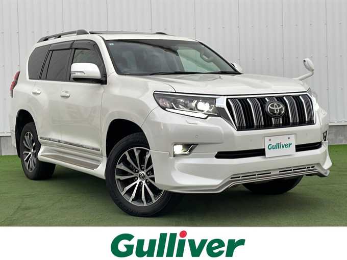 新着情報“ランドクルーザープラドTX Lパッケージ”2021年式ホワイトパールクリスタルシャイン入荷しました！