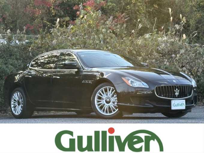 新着情報“クアトロポルテS Q4”2014年式黒入荷しました！