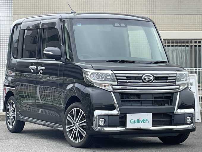 新着情報“タントカスタムRS トップエディションSAⅢ”2017年式ブラックマイカメタリック入荷しました！