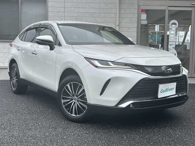 新着情報“ハリアーG”2021年式ホワイトパールクリスタルシャイン入荷しました！