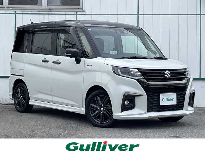 新着情報“ソリオハイブリッドSZ”2023年式ピュアホワイトパール/ガンメタリック2トーン入荷しました！
