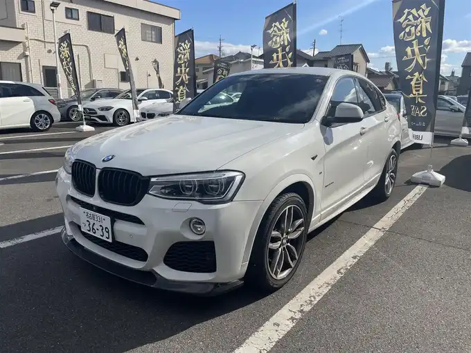 新着情報“Ｘ４xDrive 28i Mスポーツ”2014年式白入荷しました！