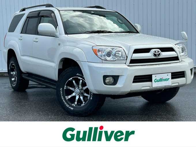 新着情報“ハイラックスサーフSSR－X”2007年式ホワイトパールクリスタルシャイン入荷しました！