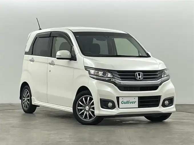 新着情報“Ｎ－ＷＧＮカスタムG・ターボパッケージ”2015年式プレミアムホワイトパール入荷しました！