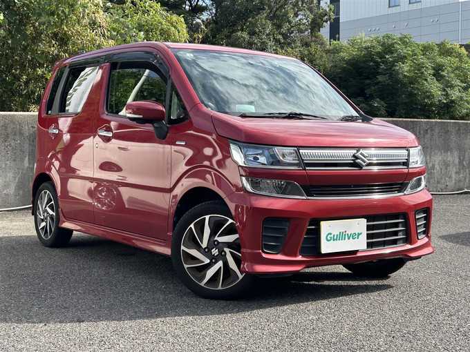 新着情報“ワゴンＲハイブリッドFZ リミテッド”2019年式フェニックスレッドパール入荷しました！