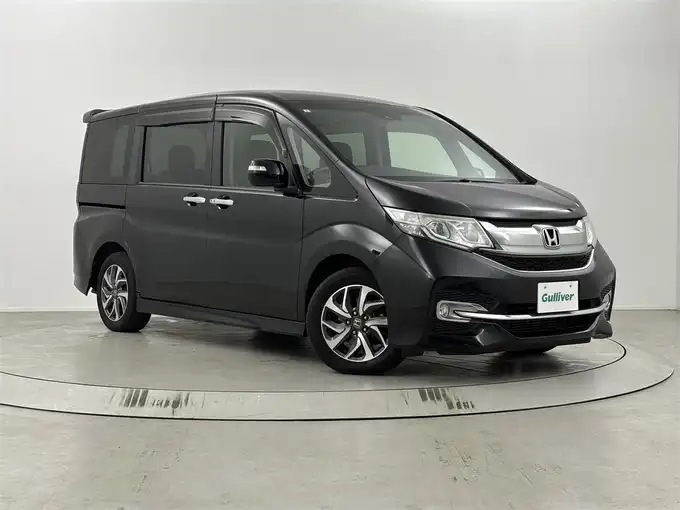 新着情報“ステップワゴンスパーダスパーダ ホンダセンシング”2017年式プレミアムスパークルブラックパール入荷しました！