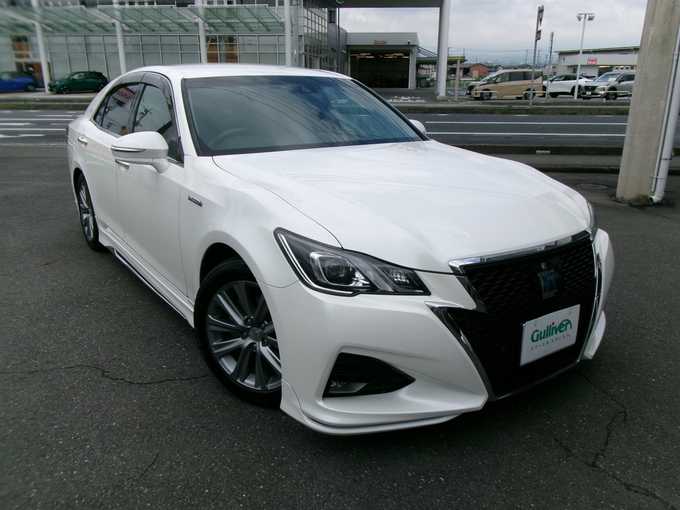 新着情報“クラウンハイブリッドアスリートS”2017年式ホワイトパールクリスタルシャイン入荷しました！