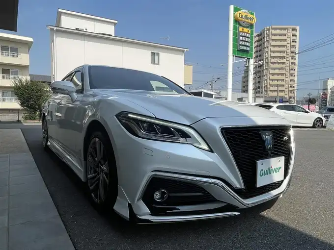 新着情報“クラウンハイブリッドRS”2021年式プレシャスホワイトパール入荷しました！
