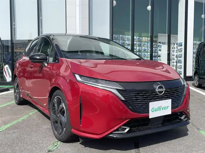 新着情報“オーラG レザーエディション”2022年式ガーネットレッド/スーパーブラック 2トーン入荷しました！