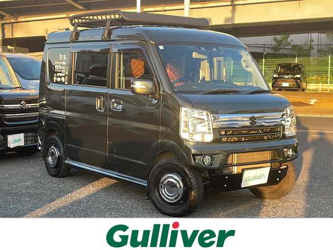 新着情報“エブリイワゴンPZターボスペシャル ハイルーフ”2021年式クールカーキPM入荷しました！