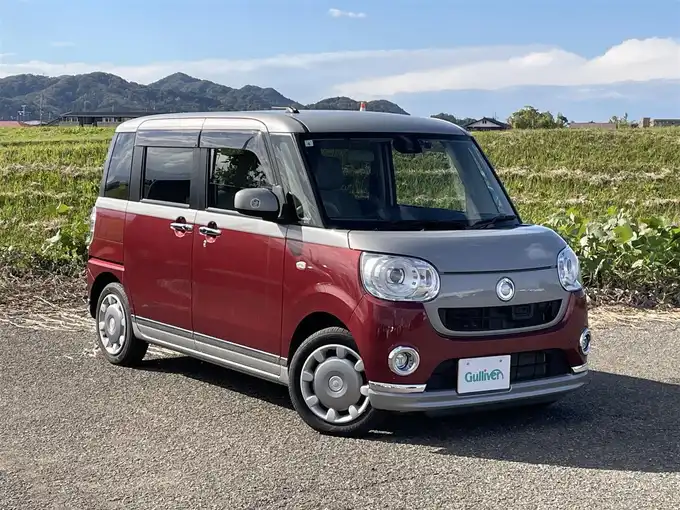 新着情報“ムーヴキャンバスGメイクアップ SAⅡ”2017年式スムースグレーマイカメタリック/ファイアークォーツレッドメタリック 2トーン入荷しました！