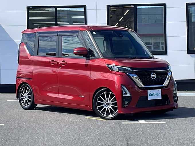 新着情報“ルークスハイウェイスター Gターボ プロパイロットエディション”2021年式スパークリングレッドM入荷しました！
