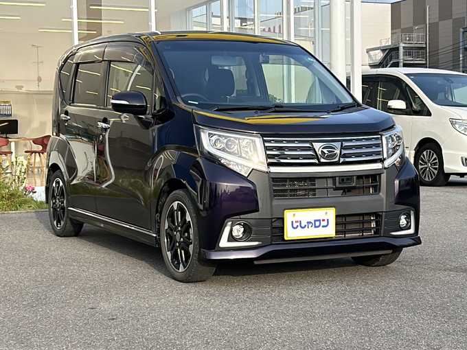 新着情報“ムーヴカスタム RS ハイパーSA”2015年式ナイトシャドーパープルクリスタルM入荷しました！