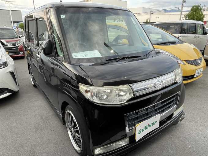 新着情報“タントカスタムVセレクションターボ”2009年式ブラックマイカ入荷しました！