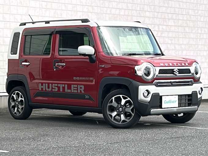 新着情報“ハスラーJスタイルⅡ”2023年式フェニックスレッドパール/ソフトベージュメタリック入荷しました！