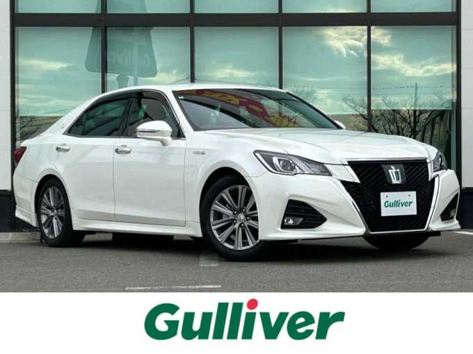 新着情報“クラウンハイブリッドアスリートS”2017年式ホワイトパールクリスタルシャイン入荷しました！