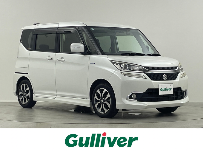新着情報“ソリオバンディットハイブリッドMV デュアルカメラブレーキサポート装着車”2016年式ピュアホワイトP入荷しました！
