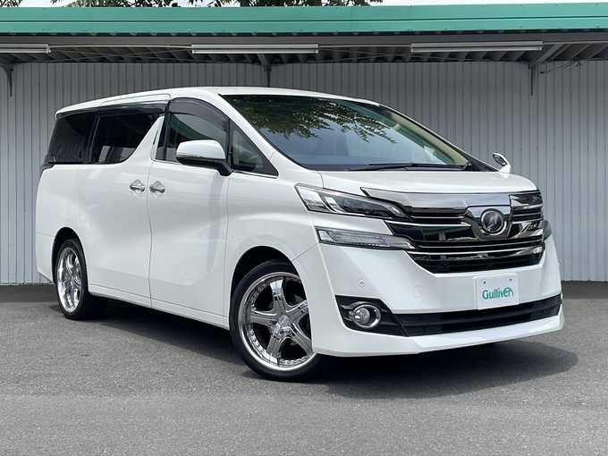 新着情報“ヴェルファイア2．5X”2015年式ホワイトパールクリスタルシャイン入荷しました！