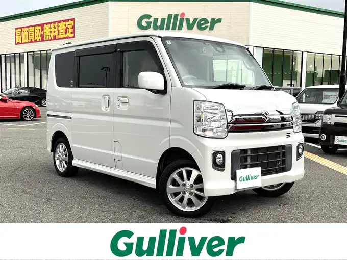 新着情報“エブリイワゴンPZターボ 標準ルーフ”2018年式パールホワイト入荷しました！