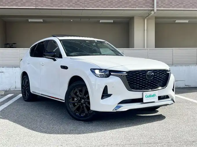 新着情報“ＣＸ－６０XD HV エクスクルーシブスポーツ”2022年式ロジウムホワイトプレミアムメタリック入荷しました！