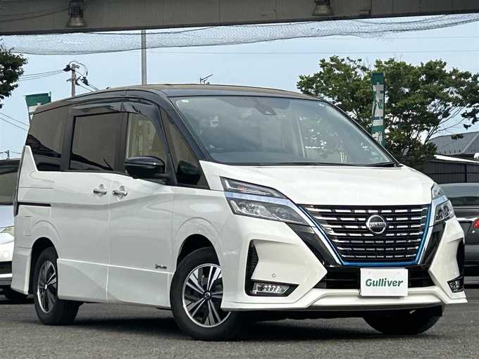 新着情報“セレナe－パワー ハイウェイスターV”2021年式ブリリアントホワイトパール 2トーン入荷しました！