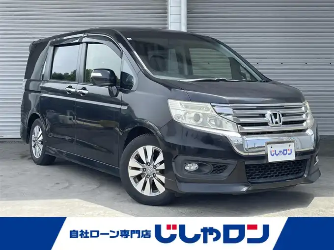 新着情報“ステップワゴンスパーダZ”2014年式プレミアムスパークルブラックパール入荷しました！