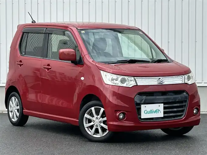 新着情報“ワゴンＲスティングレーX CDプレーヤー装着車”2012年式フェニックスレッドパール入荷しました！