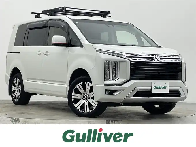 新着情報“デリカＤ：５G パワーパッケージ”2019年式ウォームホワイトパール入荷しました！