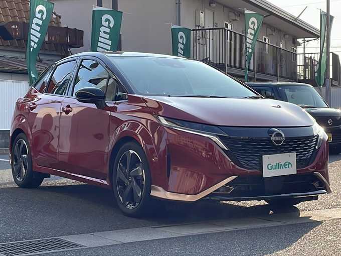 新着情報“オーラG レザーエディション”2024年式ガーネットレッド/スーパーブラック 2トーン入荷しました！
