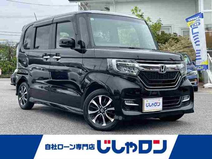 新着情報“Ｎ－ＢＯＸカスタムG・L”2017年式クリスタルブラックパール入荷しました！