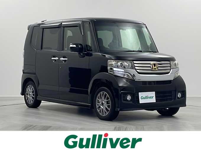 新着情報“Ｎ－ＢＯＸカスタムG特別仕様車ターボSSパッケージ”2013年式クリスタルブラックパール入荷しました！
