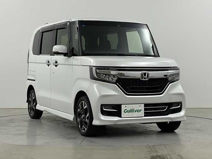 新着情報“Ｎ－ＢＯＸカスタムG・Lターボホンダセンシング”2019年式プラチナホワイトパール入荷しました！