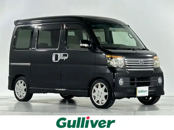 新着情報“アトレーワゴンカスタムターボRSリミテッド”2009年式ブラックマイカメタリック入荷しました！