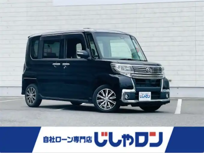 新着情報“タントカスタムX トップエディションSAⅡ”2016年式ブラックマイカメタリック入荷しました！