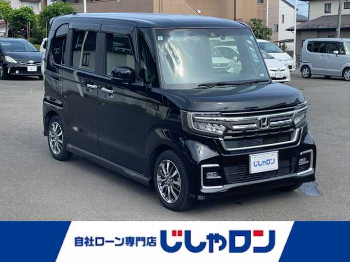 新着情報“Ｎ－ＢＯＸカスタムL”2021年式クリスタルブラックパール入荷しました！