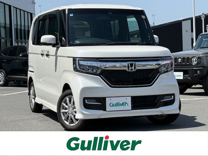 新着情報“Ｎ－ＢＯＸカスタムG・Lホンダセンシング”2018年式プレミアムホワイトパールⅡ入荷しました！
