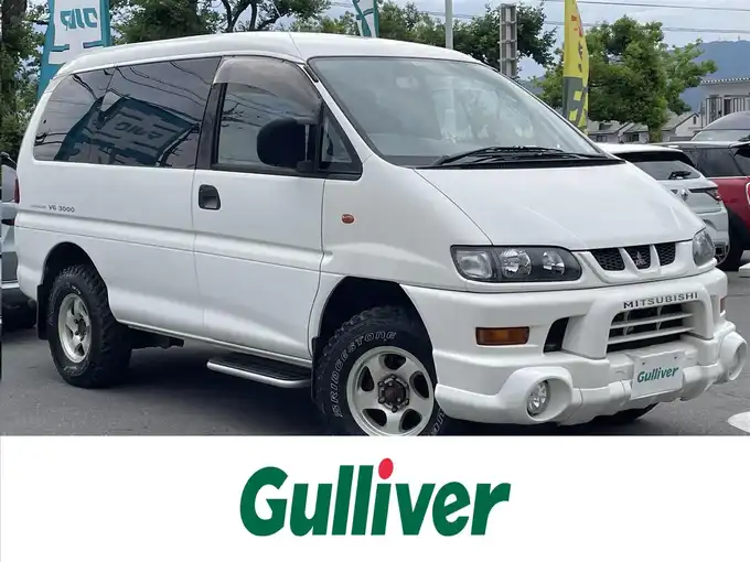 新着情報“デリカスペースギアXR ハイルーフ”1998年式白入荷しました！