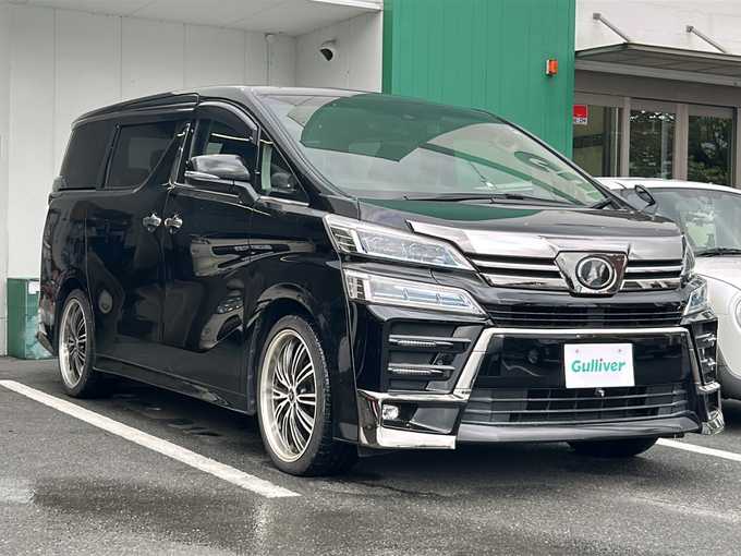 新着情報“ヴェルファイア2．5Z サイドリフトアップチルトシート装着車”2018年式ブラック入荷しました！