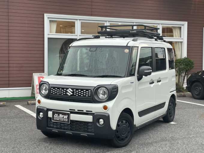新着情報“スペーシアギアハイブリッドXZ ターボ”2020年式ピュアホワイトP入荷しました！