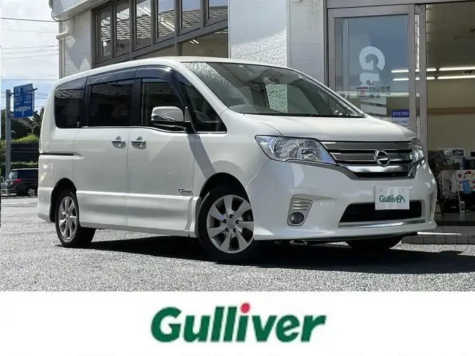 新着情報“セレナハイウェイS G Sハイブリッド”2013年式ブリリアントホワイトパール入荷しました！