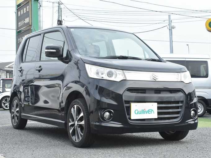 新着情報“ワゴンＲスティングレーT CDプレーヤー装着車”2013年式ブルーイッシュブラックパール3入荷しました！