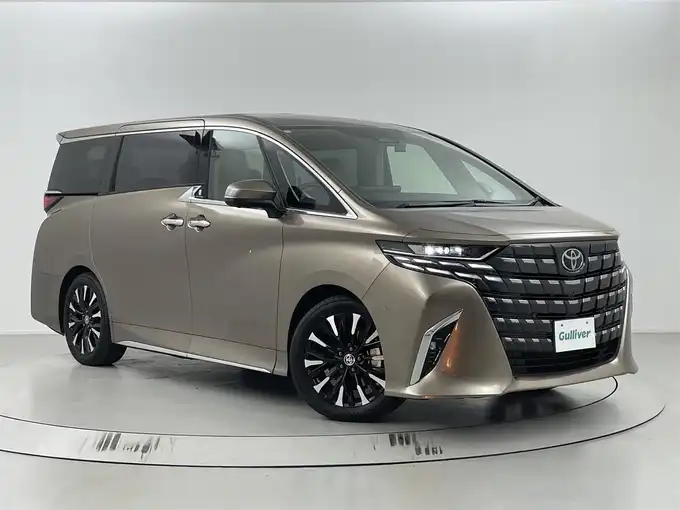 新着情報“アルファードハイブリッドハイブリッド エグゼクティブラウンジ”2024年式茶Ｍ入荷しました！