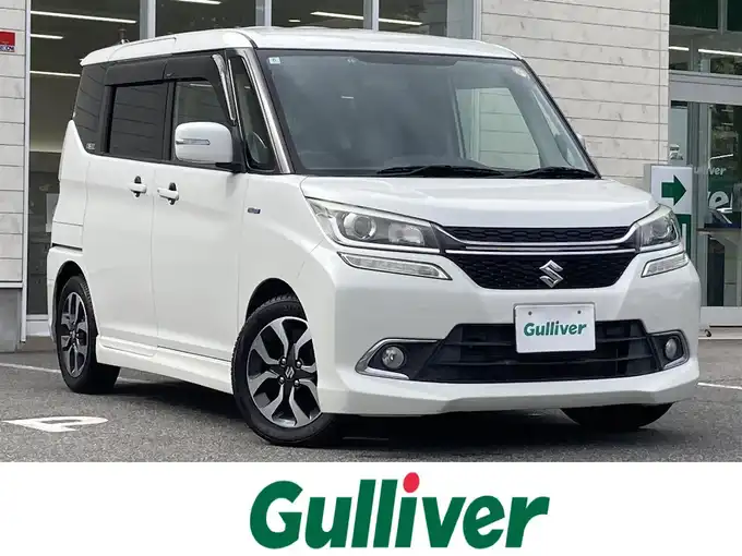 新着情報“ソリオバンディットハイブリッドMV デュアルカメラブレーキサポート装着車”2018年式ピュアホワイトP入荷しました！