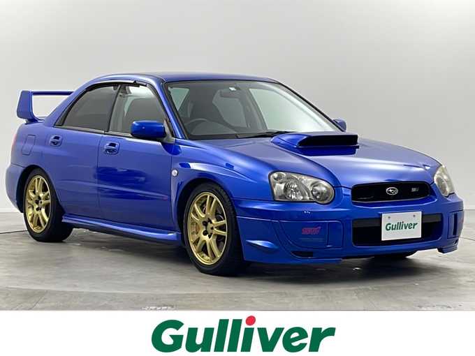 新着情報“インプレッサWRX STi”2003年式WRブルーマイカ入荷しました！