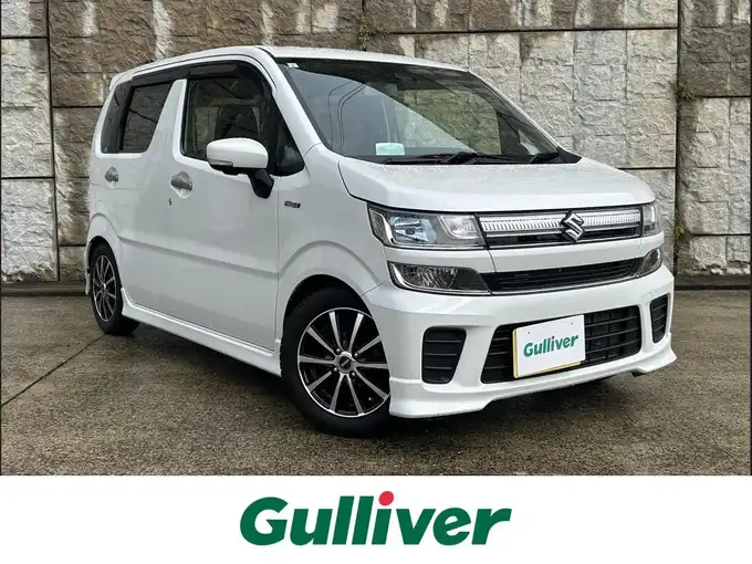 新着情報“ワゴンＲハイブリッドFZ リミテッド”2019年式ピュアホワイトP入荷しました！