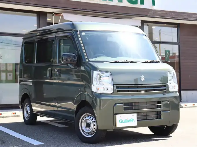 新着情報“エブリイPAリミテッド”2023年式クールカーキPM入荷しました！